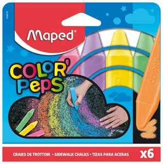 Kreidelės asfaltui "Maped Color’Peps"