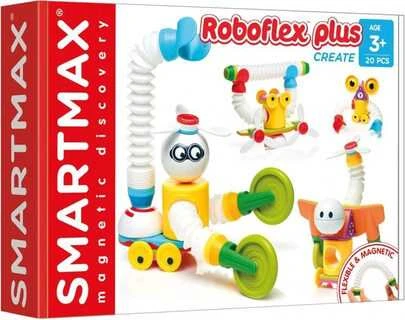Iuvi Games Edukacinis magnetinių kaladėlių rinkinys Roboflex PLUS