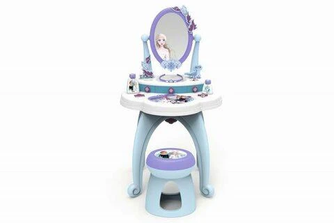 Smoby Frozen kosmetinis staliukas 2in1