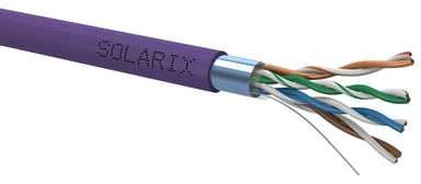 „Solarix FTP“ instaliacinis kabelis, Cat5E, laidas, LSOH, ritė 500 m SXKD-5E-FTP-LSOH