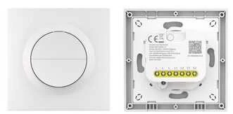 SONOFF MINI-ZB2GSL-E ZigBee dviejų kanalų sieninis jungiklis be nat.