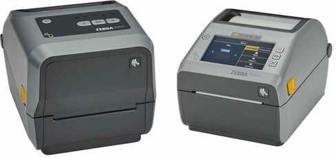 Spausdintuvas Zebra ZD621, Tiesioginis terminis, 203 x 203 DPI, 203 mm/sek., Laidinis ir belaidis, Pilkas