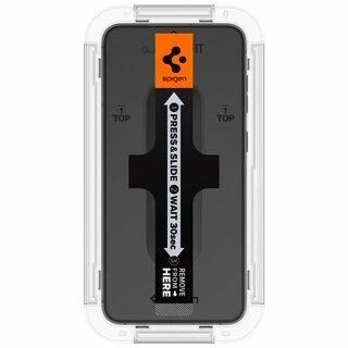 Spigen apsauginis stiklas GLAS.TR ”EZ FIT” 2-pack skirtas Samsung Galaxy S23 transparent