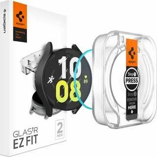 „Spigen GLAS.TR EZ FIT 2“ grūdintas stiklas, skirtas „Samsung Galaxy Watch 6“ 44 mm (2 vnt.)