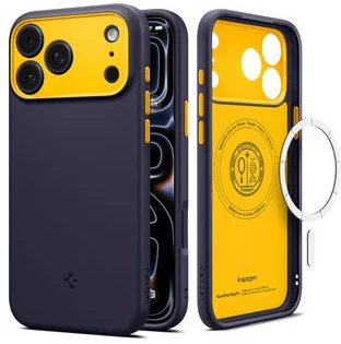 Dėklas Spigen Nano Pop MagSafe iPhone 17 Pro Max / 18 Pro Max mėlyna (BLUEBERRY NAVY)