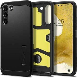 Dėklas Spigen Tough Armor, juodas - Samsung Galaxy S22+
