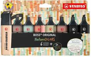 Stabilo Teka Zakre¶lacz Boss Original Naturecolors 8szt