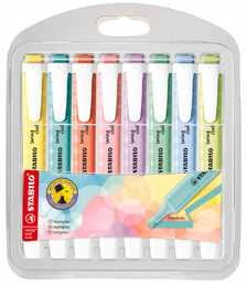 Stabilo Teksto žymekliai SWING COOL pastel 8vnt.