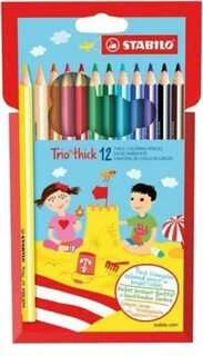 Corex Stabilo Crayons Trio 12 spalvų (203 / 12-02)