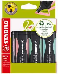 STABILO Green Boss pastelinių žymeklių rinkinys