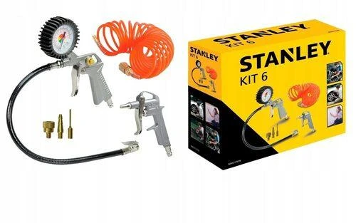 Kompresoriaus įrankių rinkinys pūtimui Stanley KIT6