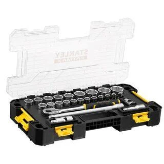 Galvučių komplektas Stanley FatMax L-STAK; 1/2''; 26 vnt.
