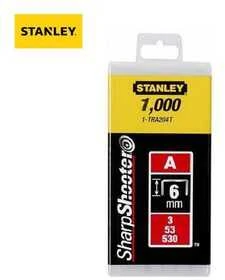 STANLEY ZSZYWKI A 6mm 1000 SZT.