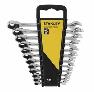 Terkšlinių veržliarakčių rinkinys Stanley STMT82847-0; 8-19 mm; 12 vnt.