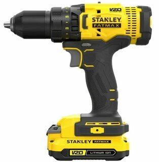 Suktuvas-gręžtuvas Stanley SFMCD700C2S-QW; 18 V; 2x1,5 Ah akum.