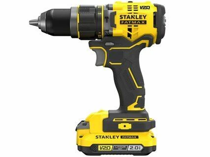 Stanley V20 smūginis suktuvas-gręžtuvas iš šono