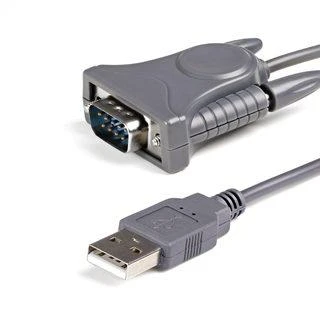 Kabelis USB StarTech USB-A - DB-9 0.9 m Pilka (ICUSB232DB25)
