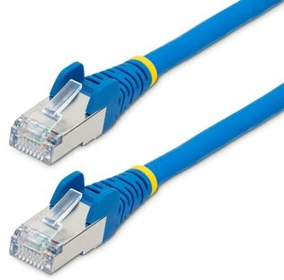 StarTech Tinklo kabelis RJ-45, Cat6a, S/FTP, LSZH, mėlyna, 0.5 m (NLBL-50C-CAT6A-PATCH)