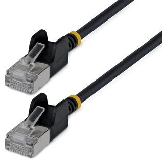 StarTech Tinklo kabelis RJ-45, Cat6a, U/FTP, juodas, 0,15 m (N6APATSTP34BKS15CM)