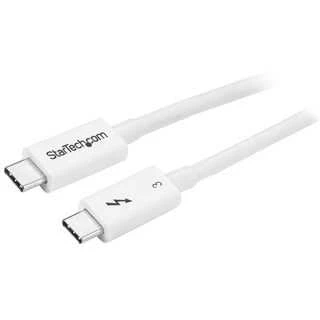 USB kabelis StarTech USB-C – USB-C 2 m baltas (TBLT3MM2MW)