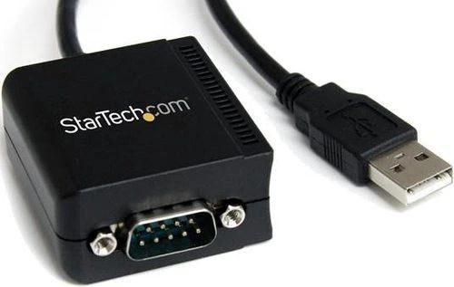 Kabelis USB StarTech USB-A - RS-232 1.8 m Juodas (ICUSB2321F)