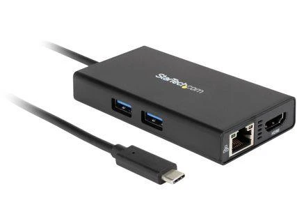 Stoties / replikatoriaus StarTech Daugiafunkcinis USB-C adapteris (DCT30CHPD)
