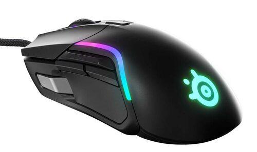 SteelSeries | Pelė žaidimams | Optinė | su laidu | Juodas | Rival 5 | Yes