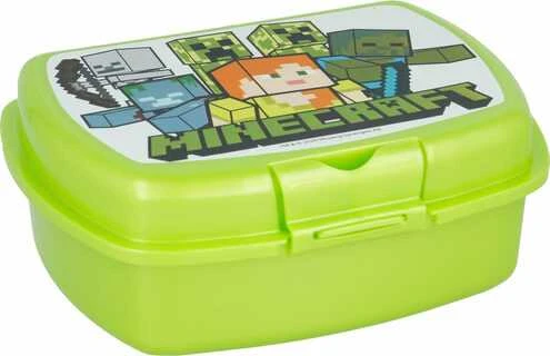 Stor „Minecraft Priešpiečių dėžutė“.