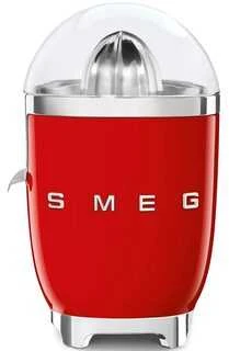 Smeg Citrusinių vaisių sulčiaspaudė CJF11RDEU, blizgi raudona spalva