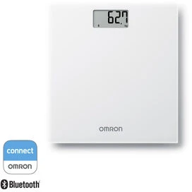 Skaitmeninės Svarstyklės - Omron HN300T2 150kg Bluetooth Atmintis 30 Įrašų Pilka