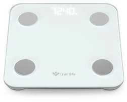 Svarstyklės TrueLife išmanioji technologija W1 balta