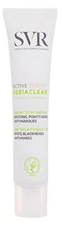 SVR Sebiaclear Active Spalvotas priešakninis kremas, vienodinantis odos tekstūrą ir spalvą, 40 ml