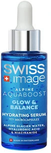 Swiss Image Aquaboost Care Alpine Aquaboost drėkinamasis serumas su mikrokapsulėmis 30ml