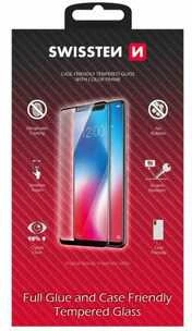 Swissten Full Face Tempered Glass Aizsargstikls Pilnam Ekrānam Samsung Galaxy A55 5G