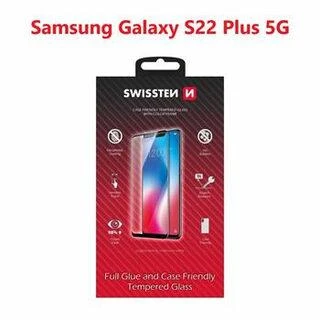 SWISSTEN FULL GLUE COLOR FRAME CASE FRIENDLY sklo pro SAMSUNG S906B GALAXY S22 PLUS 5G juoda
