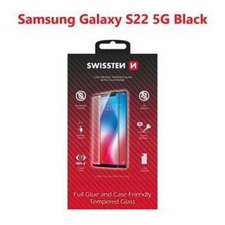 Swissten Full Face Tempered Glass Apsauginis stiklas na cały ekran Samsung Galaxy S22 5G