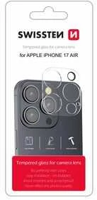 „Swissten“ grūdintas stiklas kameros objektyvui, skirtas „Apple iPhone 17 Air“