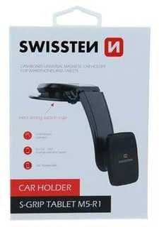 Swissten S-GRIP-M5-R1 Premium universalus magnetinis automobilio skydelio laikiklis