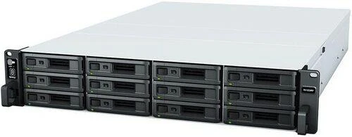 „Synology“ 12 lizdų talpos išplėtimo įrenginiai, 12 x 3,5 colio, su karštuoju keitimu | RX1223RP | 2 | 100 V–240 V kintamoji srovė | Juodas