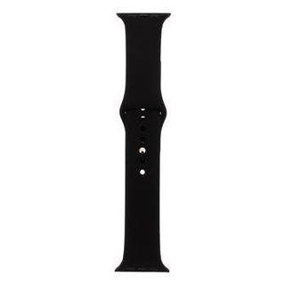 Tactical 456 silikoninė apyrankė skirta Apple Watch 1/2/3/4/5/6/7/8/9/SE 38/40/41mm juodos spalvos