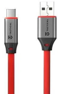 Tactical Fat Man 2.0 kabelis USB-A/USB-C 1m raudonos spalvos