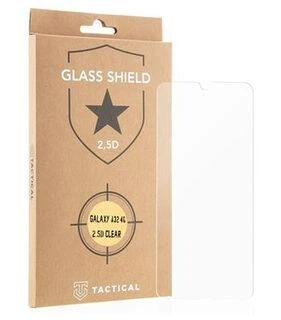 Tactical apsauginis stiklas Shield 2.5D skirtas Samsung Galaxy A32 4G skaidrus