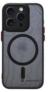 Dėklas Tactical MagForce Warthog dangtelis, skirtas Apple iPhone 15 Pro, asfalto spalvos