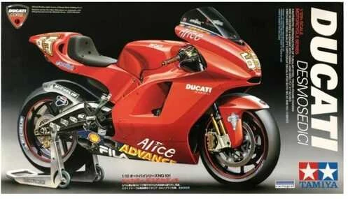 Tamiya Ducati Desmosedici 1/12 plastikinis surenkamas motociklo modelis