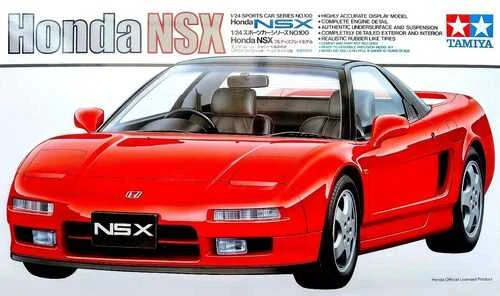 Tamiya Honda NSX 1:24 plastikinis modeliavimo rinkinys