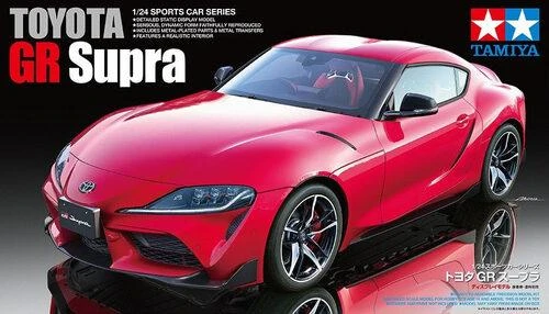 Tamiya Toyota GR Supra 1/24 plastikinis surenkamas modelis 24351