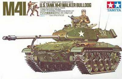 Dėlionė Tamiya - U.S. M41 Walker Bulldog, 1/35, 35055
