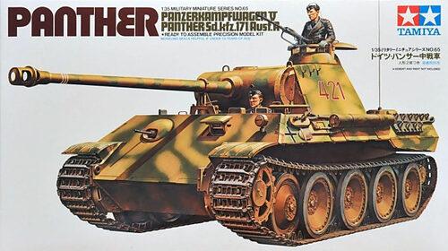 Tamiya - Panzerkampfwagen V Panther (Sd.kfz. 171) Ausf. A, 1/35, 35065