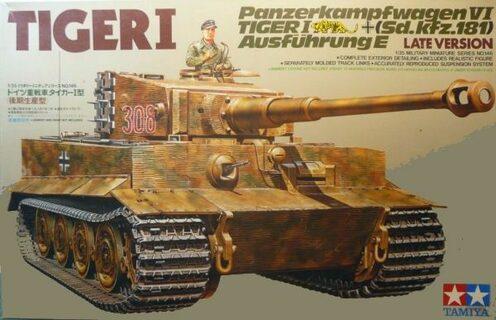 Tamiya – Tiger I Vėlyvoji versija, 1/35, 35146