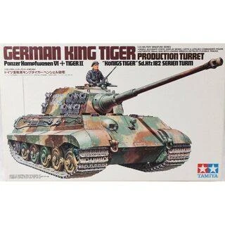 Tamiya – Vokietijos karaliaus tigro gamybos bokštelis, 1/35, 35164